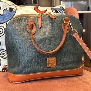Vintage Dooney & Bourke with red interior